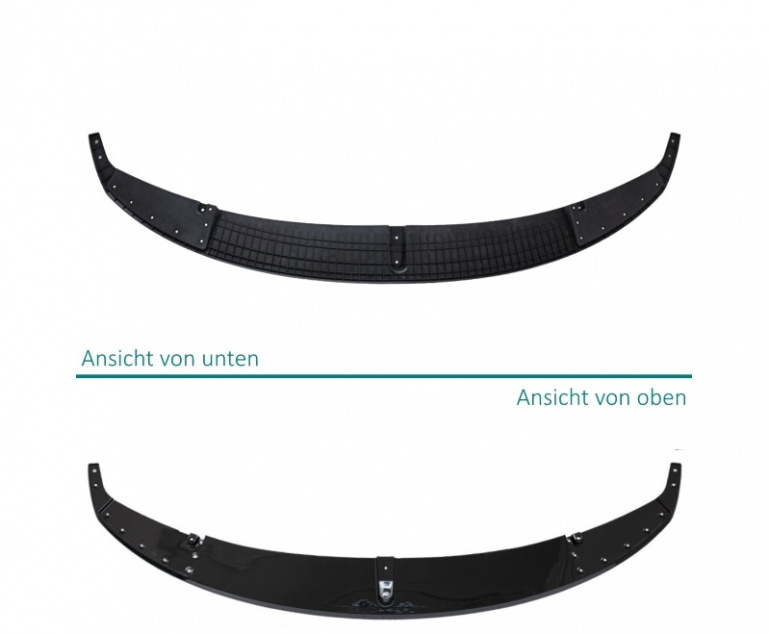 Performance Design Frontspoiler Lippe für BMW 3er F30/F31 Lim./Touring 11-19 Hochglanz schwarz